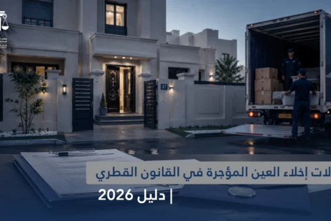 حالات إخلاء العين المؤجرة في القانون القطري | دليل 2026