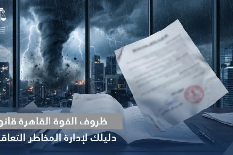 ظروف القوة القاهرة قانونًا: دليلك لإدارة المخاطر التعاقدية