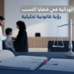 حجية البصمة الوراثية في قضايا النسب: رؤية قانونية تحليلية