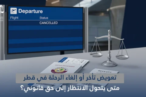 تعويض تأخر أو إلغاء الرحلة في قطر: متى يتحول الانتظار إلى حق قانوني؟